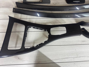BMW E90 E91 CIC Interior trim set ! Carbon FIBER LHD