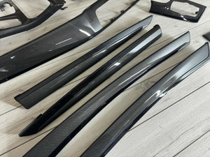 BMW F10 F11 Interior trim parts SET Carbon Fiber RHD