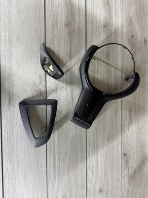BMW F30 F31 F32 F34 F35 F36 Matte Carbon fiber Interior trim parts SET