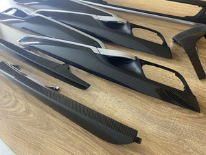 BMW X5 F15 M performance Interior Trim 8PCS CARBON FIBER ALKANTARA EDITION RHD