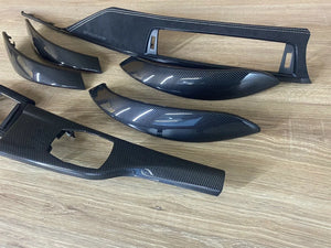 BMW 3 4 SERIES F30 F32 M PERFORMANCE INTERIOR TRIM ALKANTARA CARBON FIBRE RHD