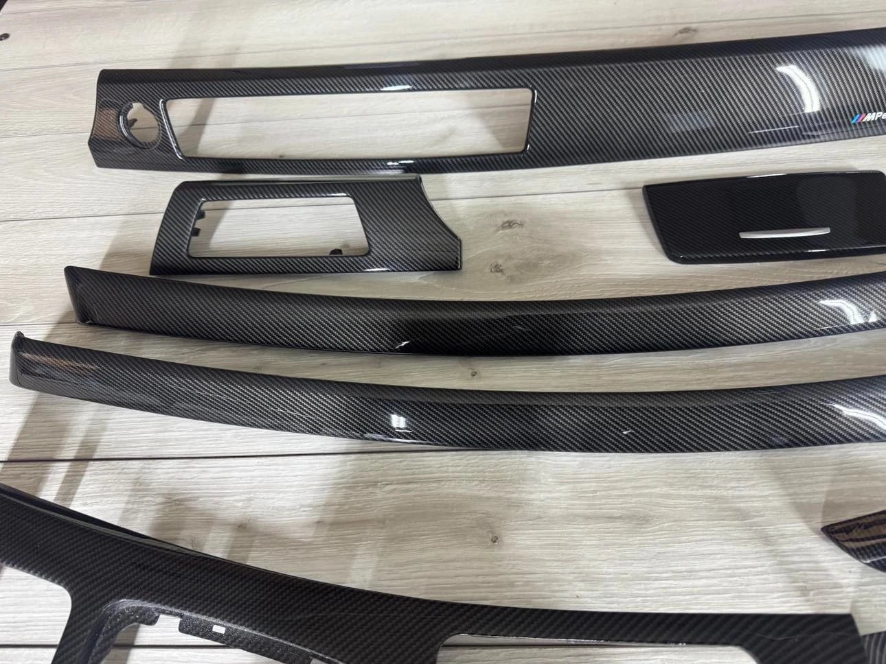 BMW E90 E91 Interior trim set NON IDRIVE ! Carbon FIBER LHD