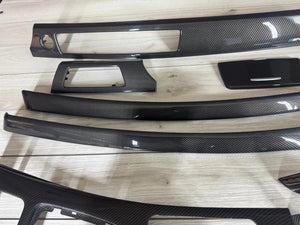 BMW E90 E91 Interior trim set NON IDRIVE ! Carbon FIBER LHD