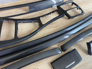 BMW E92 LHD Carbon Fiber Interior Trim Set NO NAVIGATION