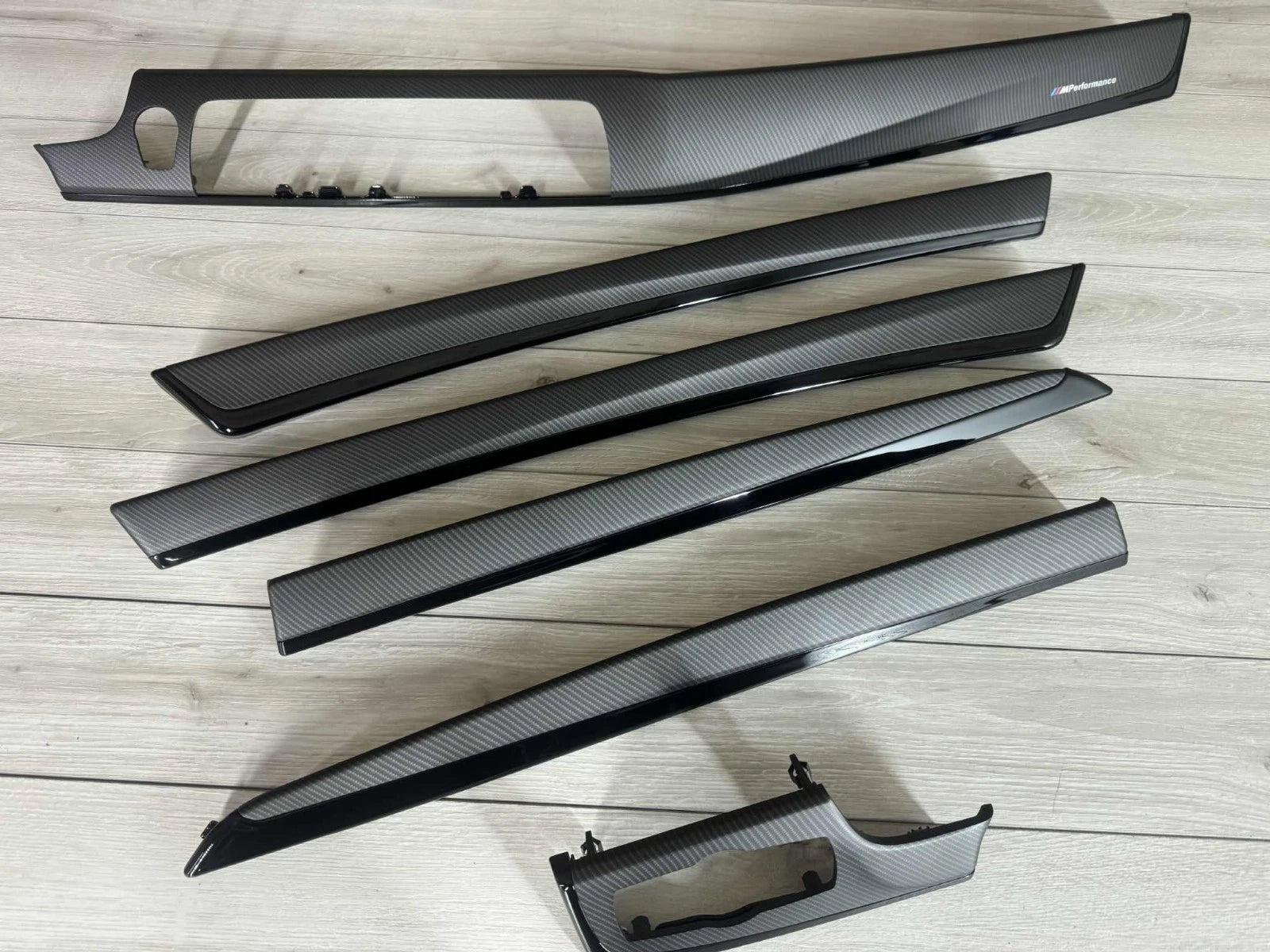 BMW F10 F11 M5 Interior trim parts SET Matte Carbon FIBER LHD