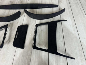 BMW E81 E82 E88 Interior trim parts SET Alcantara Leather LHD