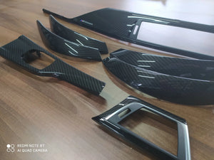 BMW 3 4 Series F30 F31 F36 M performance Interior Trim Kit 7PCS CARBON FIBER RHD