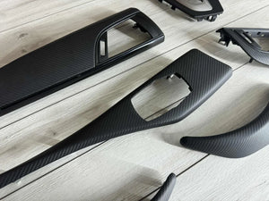 BMW F22 Interior trim parts SET CARBON LEATHER LHD PRE LCI