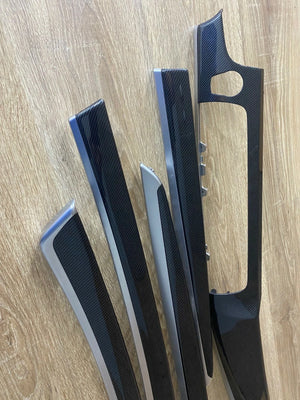 BMW F10 M5 Series Interior Trim parts CARBON FIBER LHD 6 PCS LHD RHD