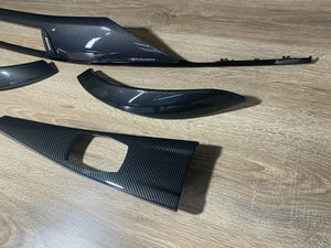 BMW F32 M4 Series Interior Trim part CARBON FIBER LHD 5 PCS LHD M Performance