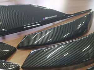 BMW M3 F30 F31 F36 M performance Interior Trim parts CARBON FIBER LHD 7 PCS LHD