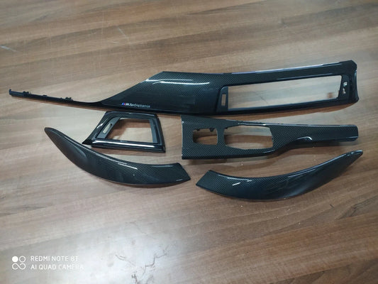 BMW 4 Series F33 CABRIO M PERFORMANCE Interior Trim Kit 5 PCS CARBON FIBER RHD