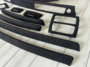 BMW E92 Interior trim parts SET CIC Alcantara Leather M stitch RHD