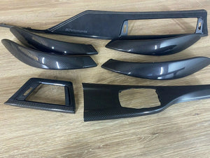BMW 3 4 SERIES F30 F32 M PERFORMANCE INTERIOR TRIM ALKANTARA CARBON FIBRE RHD