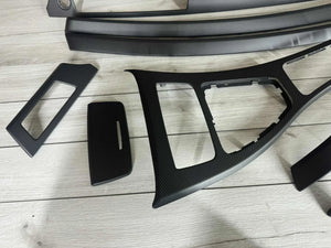 BMW E90 E91 M performance Interior Trim SET MATTE CARBON FIBER LHD NON IDRIVE