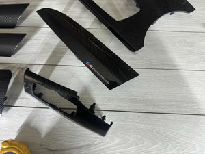BMW X3 X4 F25 F26 M performance Interior Trim SET CARBON FIBER LHD