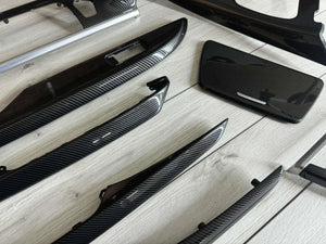 BMW F06 Interior trim parts SET Glossy Carbon FIBER RHD LHD