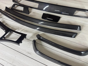 BMW E90 E91 Interior trim set NON IDRIVE ! Carbon FIBER LHD