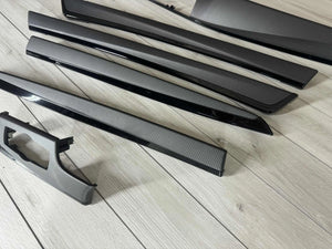 BMW F10 F11 M5 Interior trim parts SET Matte Carbon FIBER LHD