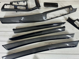 BMW F10 F11 Interior trim parts SET Carbon Fiber RHD