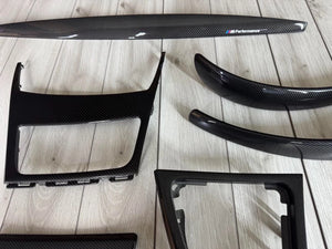 BMW 1 Series E81 E82 E88 CARBON Fiber Interior Trim Set M Performance LHD