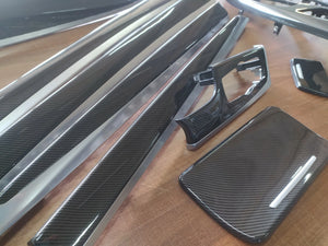 BMW 5 Series F10 F11 M performance Interior Trim 9PCS KIT CARBON FIBER RHD