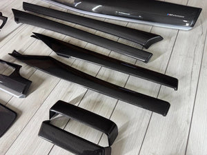 BMW F07 Interior Trims Parts SET Glossy Carbon Fiber LHD