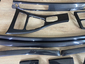BMW E92 LHD Carbon Fiber Interior Trim Set CIC