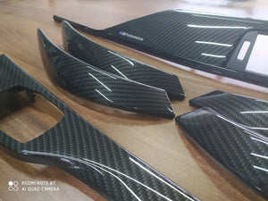 BMW 3 4 Series F30 F31 F36 M performance Interior Trim Kit 7PCS CARBON FIBER RHD