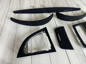 BMW E81 E82 E88 Interior trim parts SET Alcantara Leather LHD