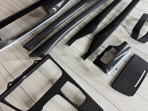BMW F07 Interior trim parts SET Glossy Carbon FIBER LHD