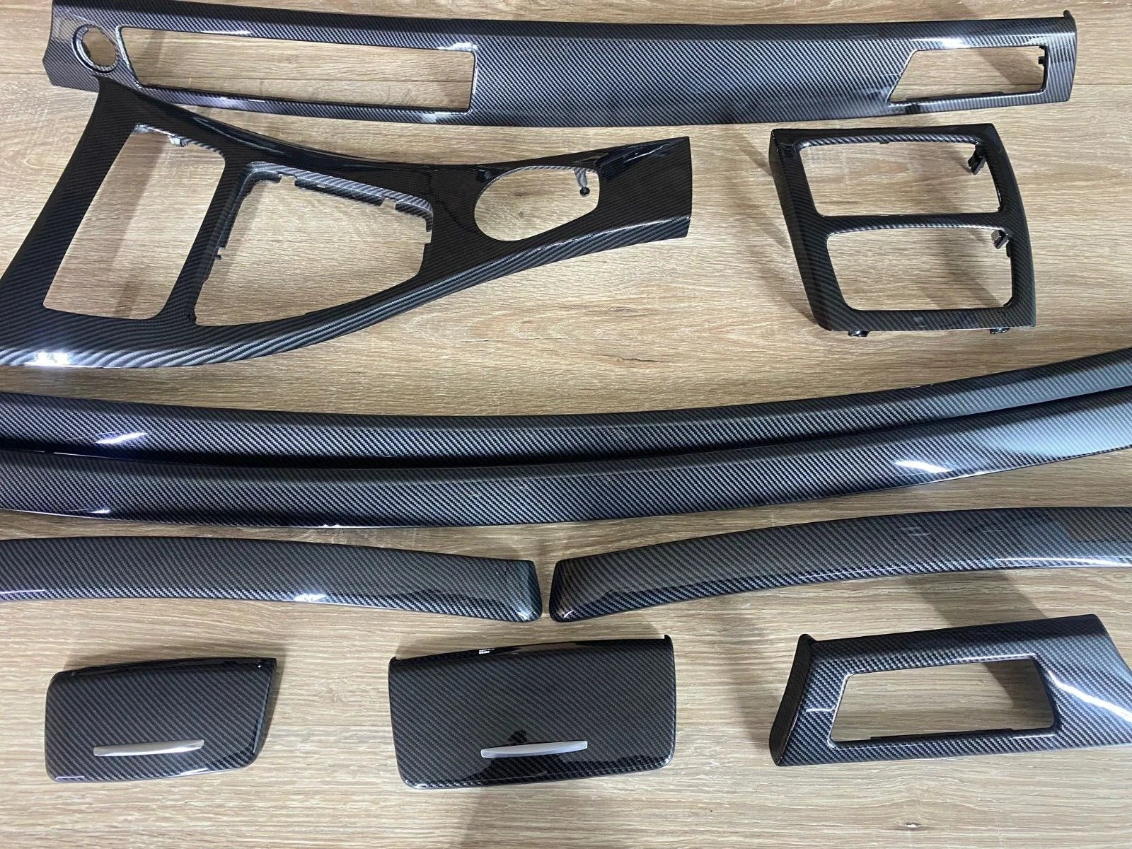 BMW E92 LHD Carbon Fiber Interior Trim Set CCC