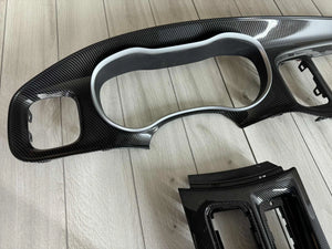 DODGE CHARGER interior trim parts SET Carbon Fiber LHD