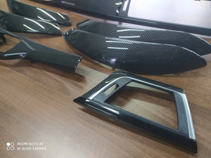 BMW 3 4 Series F30 F31 F36 M PERFORMANCE Interior Trim Kit 7PCS CARBON FIBER RHD