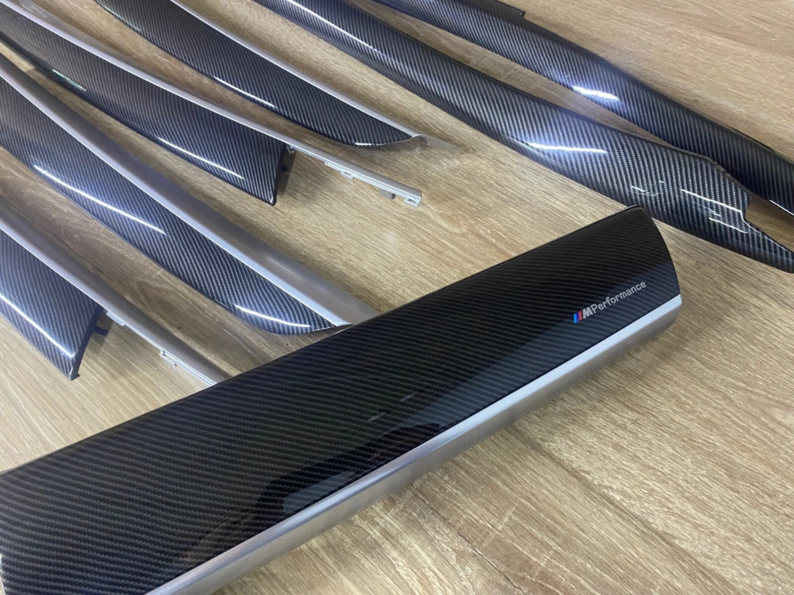 BMW X5 E70 X5M M performance Interior Trim 9PCS CARBON FIBER LHD