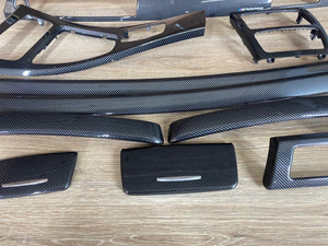 BMW E92 LHD Carbon Fiber Interior Trim Set M Performance CIC