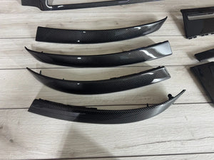 BMW E60 E61 M5 Pre LCI Carbon Fiber Interior trim parts Set LHD