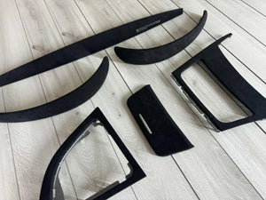 BMW E81 E82 E88 Interior trim parts SET Alcantara Leather LHD