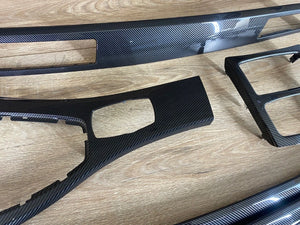 BMW E92 LHD Carbon Fiber Interior Trim Set CIC