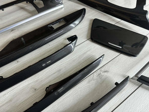 BMW F06 Interior trim parts SET Glossy Carbon FIBER RHD LHD