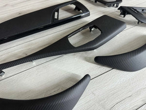 BMW F22 Interior trim parts SET CARBON LEATHER LHD PRE LCI