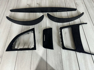 BMW E81 E82 E88 Interior trim parts SET Alcantara Leather LHD
