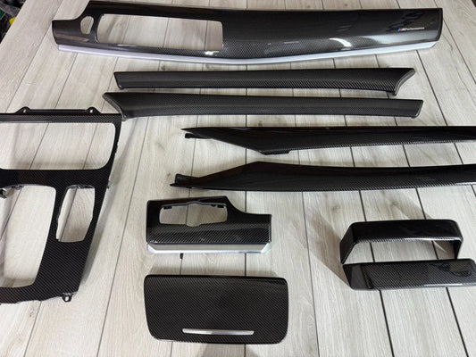 BMW F07 Interior trim parts SET Glossy Carbon FIBER LHD