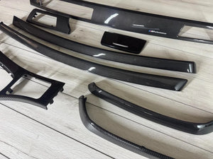 BMW E90 E91 Interior trim set NON IDRIVE ! Carbon FIBER LHD