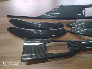 BMW 3 4 Series F30 F31 F36 M PERFORMANCE Interior Trim Kit 7PCS CARBON FIBER RHD