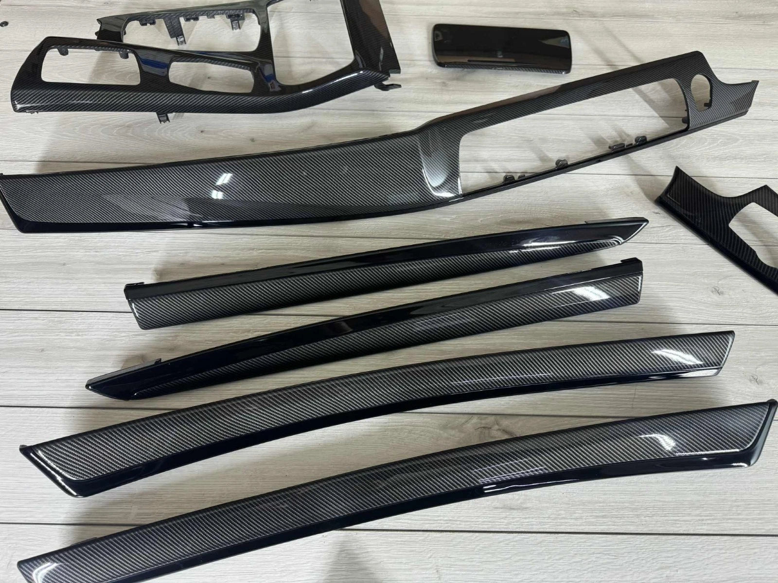 BMW F10 F11 Interior trim parts SET Carbon Fiber RHD