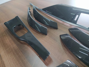 BMW 3 4 Series F30 F31 F36 M PERFORMANCE Interior Trim Kit 7PCS CARBON FIBER RHD