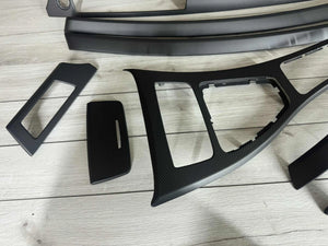 BMW E90 E91 M performance Interior Trim SET MATTE CARBON FIBER LHD NON IDRIVE